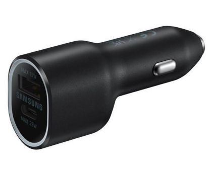 Ładowarka i akumulator Samsung Ładowarka samochodowa 1xUSB-C, 1xUSB 40W